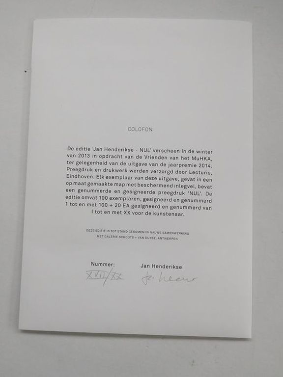 Jan Henderikse, Blinddruk Antilliaanse muntjes, XVII/XX, 2013, Gesigneerd  kopen? Bied vanaf 150!