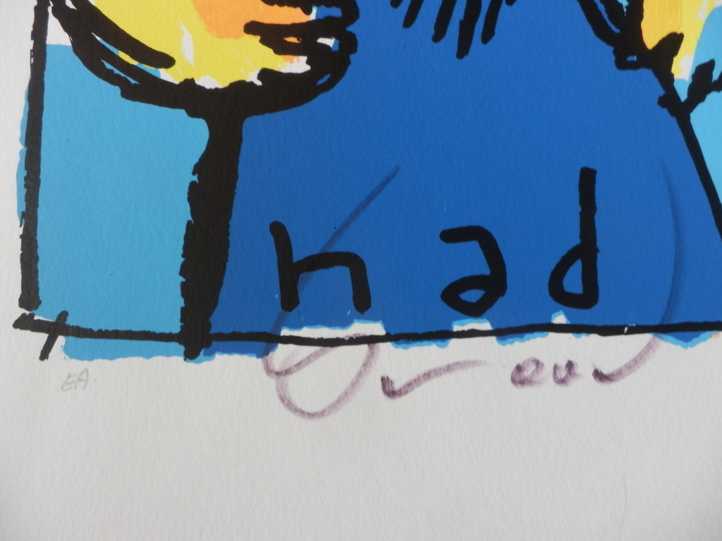 HERMAN BROOD, Gelimiteerde en HANDGESIGNEERDE  Zeefdruk ALS IK JOU NIET HAD kopen? Bied vanaf 175!