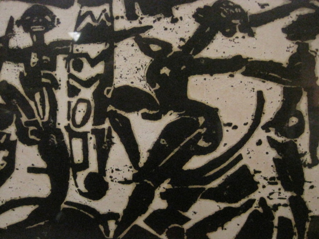 exclusieve houtsnede 18/20 Erwin de Vries (1930-)  kopen? Bied vanaf 1!