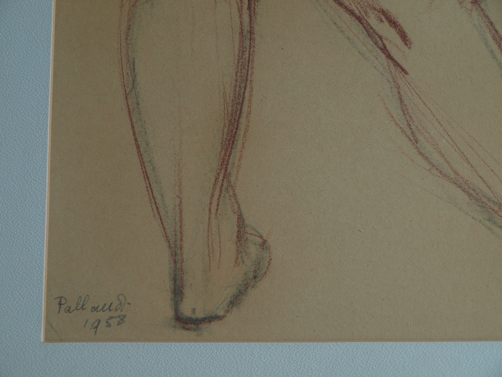 Charlotte van Pallandt : Tekening â�� Truus â�� gesigneerd & ingelijst â�� 1958 kopen? Bied vanaf 700!