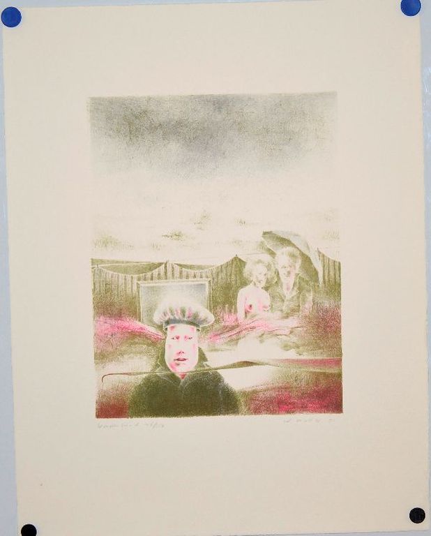 Wout Müller: Kleurenlitho. Wonderkind kopen? Bied vanaf 70!