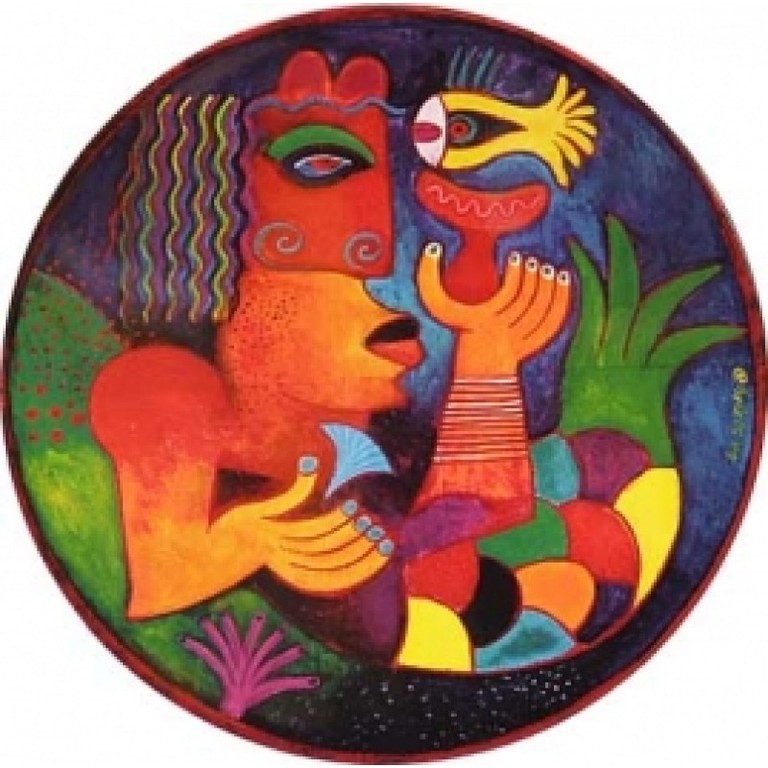 Clemens Briels - keramiek bord - little mermaid kopen? Bied vanaf 99!