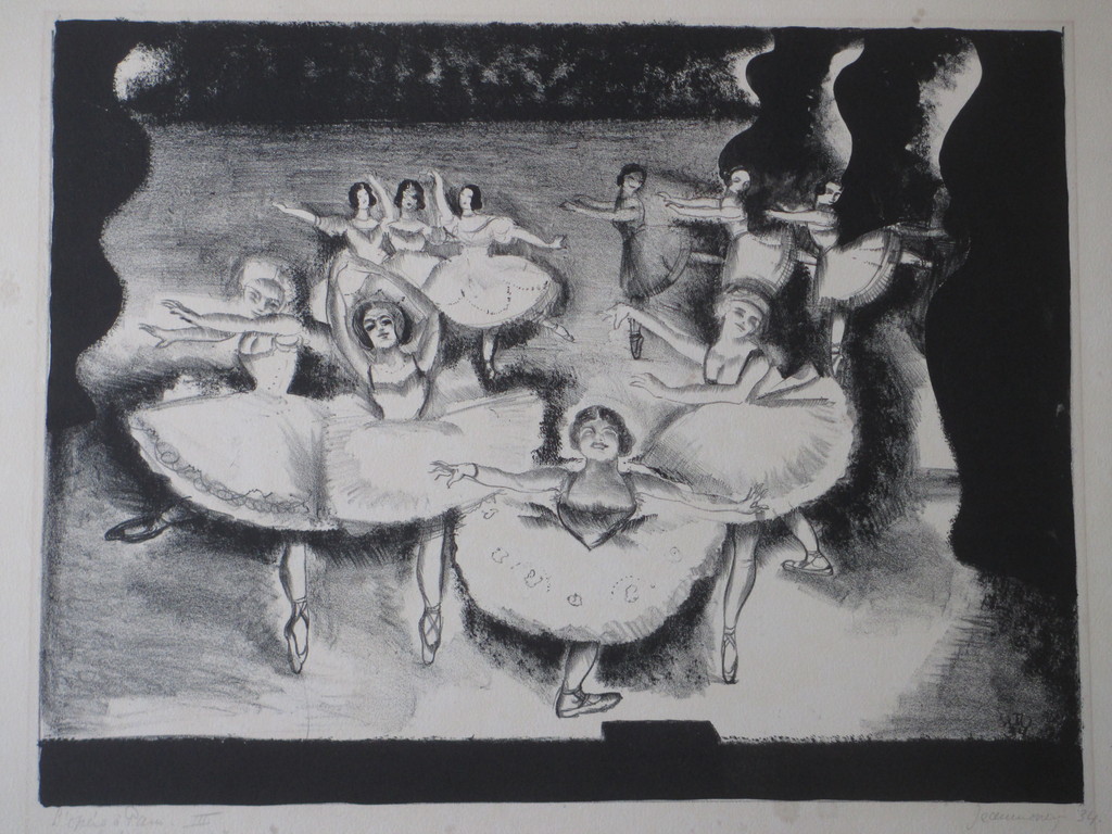 Jeanne Bieruma Oosting - Jeanne Bieruma Oosting, Opera Paris - Le Divertissement, Litho kopen? Bied vanaf 1!
