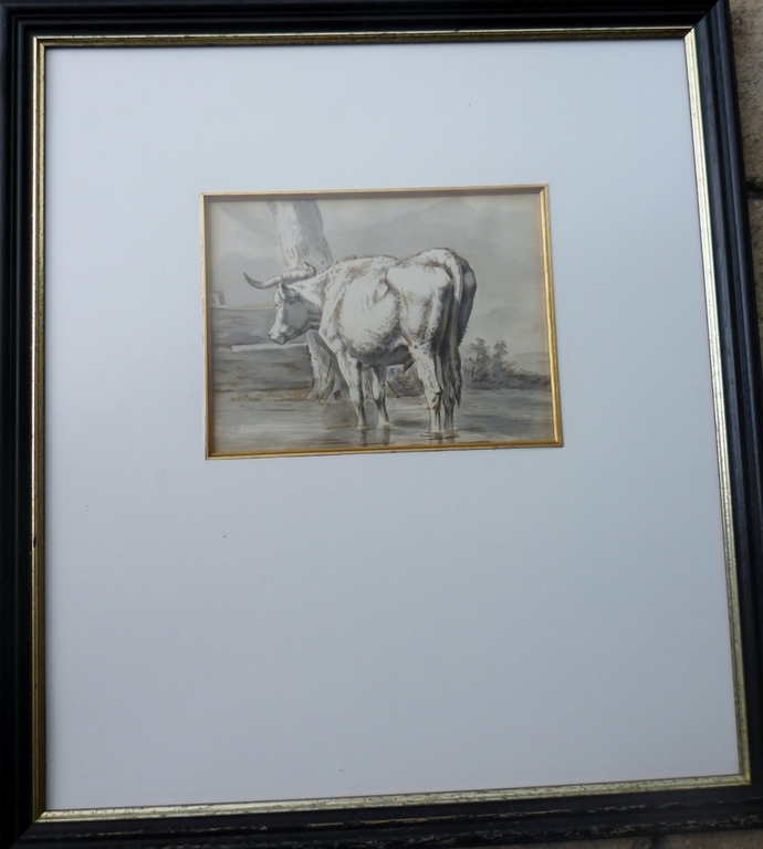 Mooie deels ingekleurde aquarel  kopen? Bied vanaf 115!