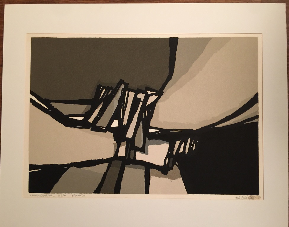 Fon Klement, hoogdruk, groot formaat verkocht voor € 267!