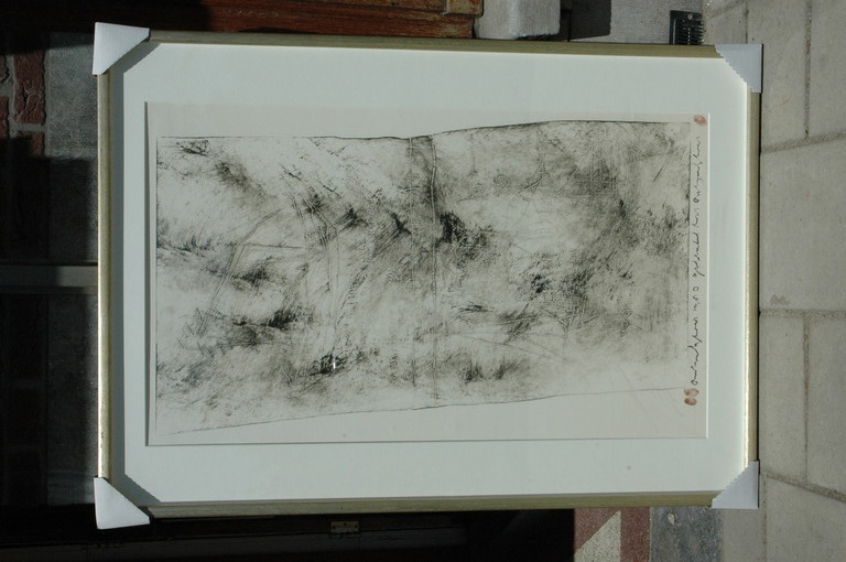 Grote ets uit 1980. Titel: Ymuiden verkocht voor € 200!