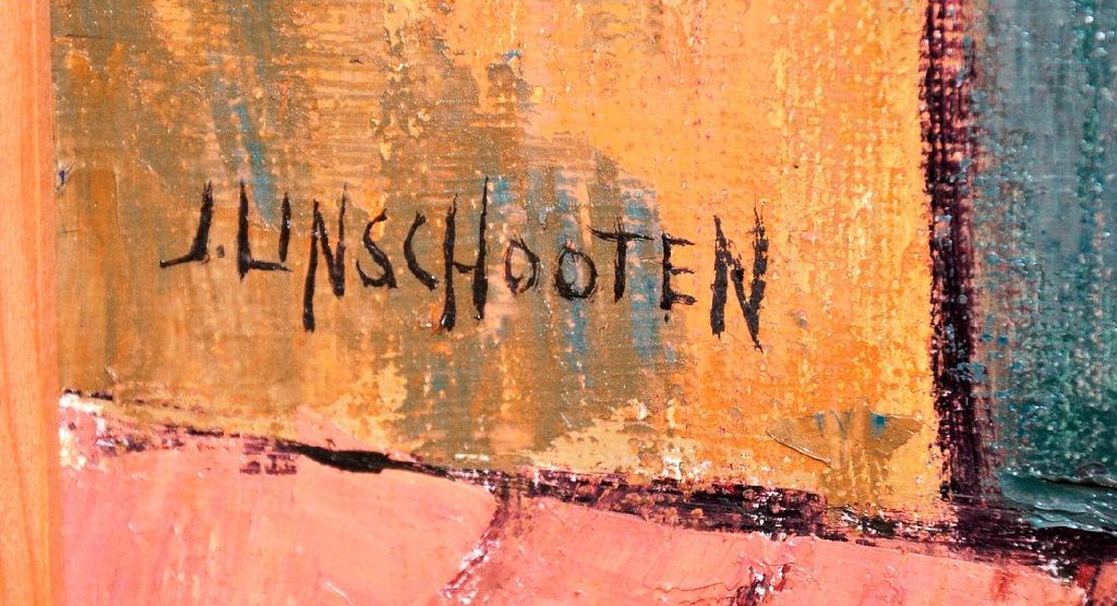 Jan (Johannes) Linschooten: Olieverf op hardboard - Stilleven kopen? Bied vanaf 70!