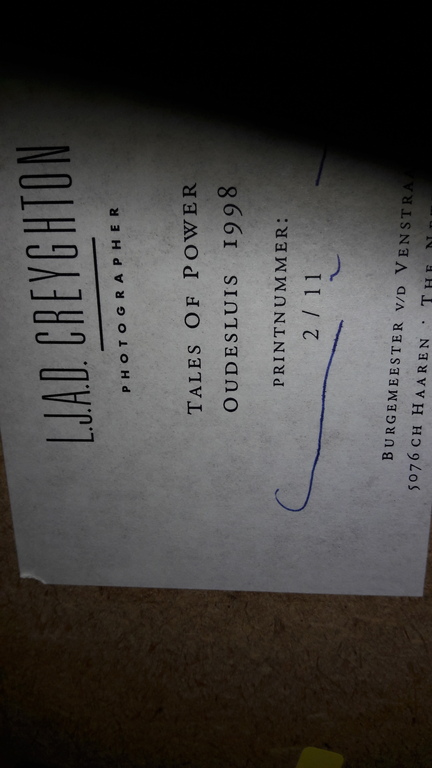 L Creyghton , Ingelijste foto ,  kopen? Bied vanaf 75!