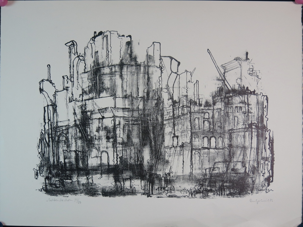 Dirkje Kuik: Litho, Achter de dom kopen? Bied vanaf 50!