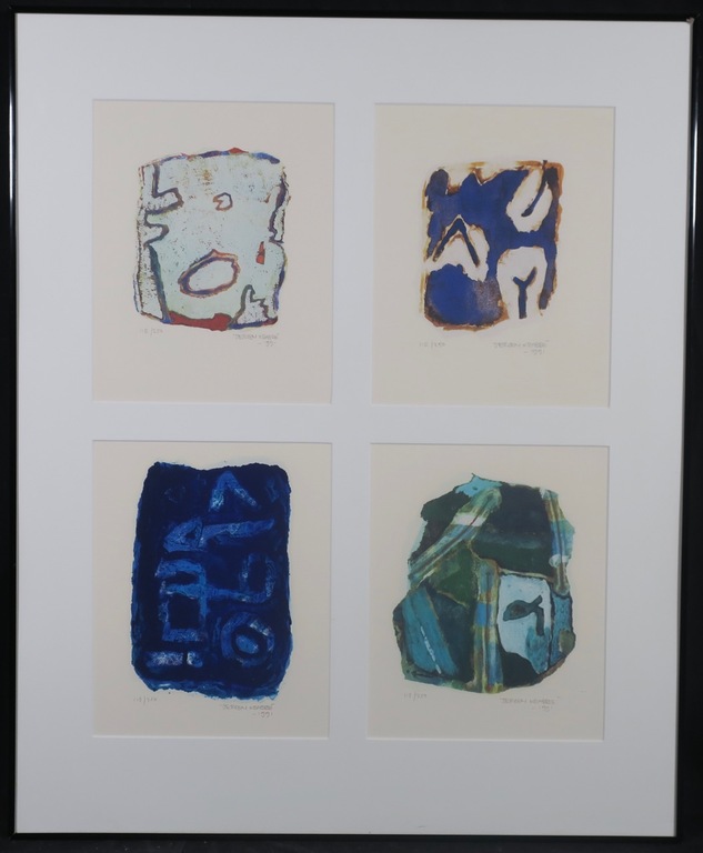 Jeroen Krabbe: 4x Litho, Z.T. - Ingelijst kopen? Bied vanaf 70!