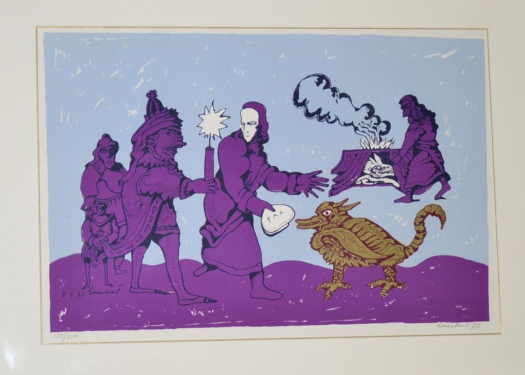 Lucebert: Litho. Het Offer kopen? Bied vanaf 150!