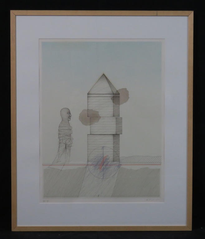 Peter Kampehl: Litho, Figuren - Ingelijst kopen? Bied vanaf 1!