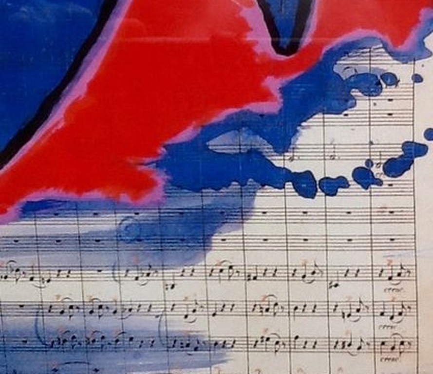 Corneille, Hommage á Beethoven, tentoonstellingsaffiche hero at Galerie Jaski kopen? Bied vanaf 1!