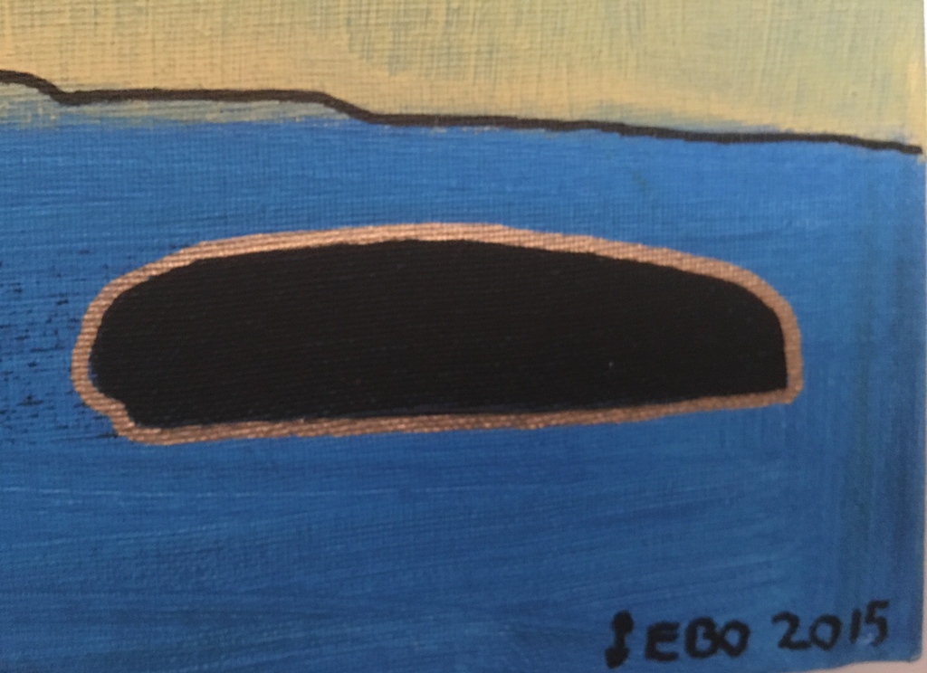 Eric Borsje (1958) Acrylic paint on canvas, 'Waiting room' uit 2015 kopen? Bied vanaf 35!