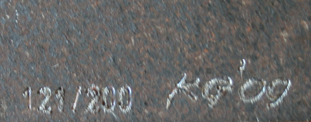 Klaas Gubbels, Stalen sculptuur,De ketel kopen? Bied vanaf 200!