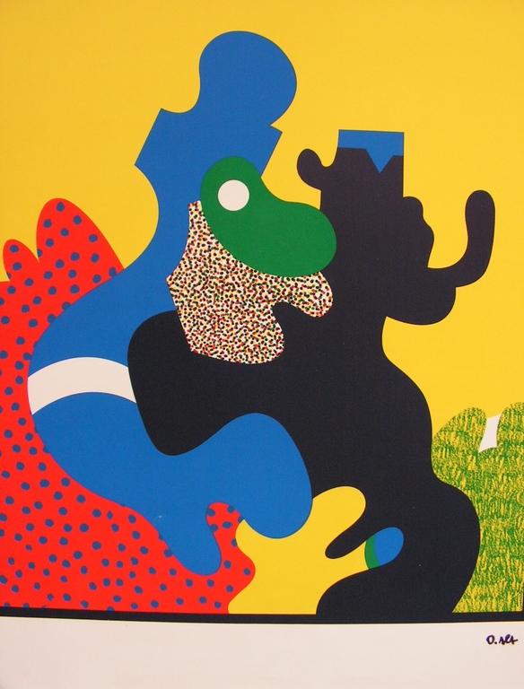 Otmar Alt - litho - zonder titel - gesigneerd kopen? Bied vanaf 1!