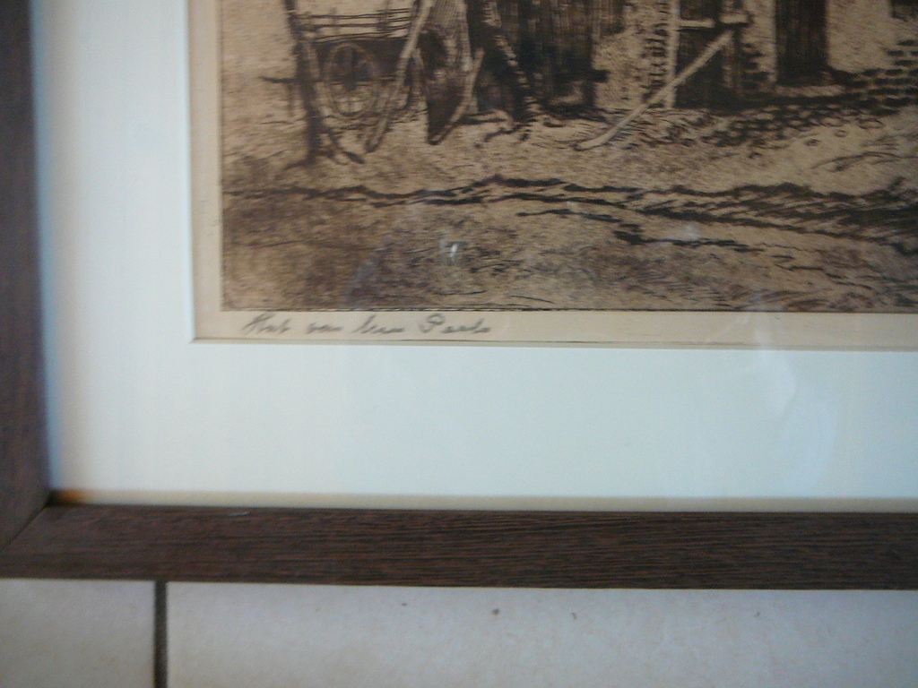 2 etsen van Mie Peels (Pils) en de Aalsterhut door Constant Nefkens  kopen? Bied vanaf 200!