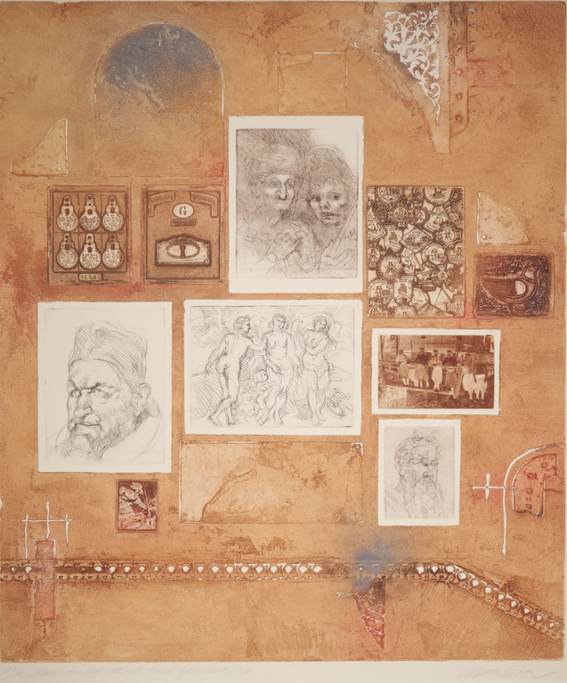 Enric Adsera Riba: Ets, Muren van mijn ateliers kopen? Bied vanaf 20!