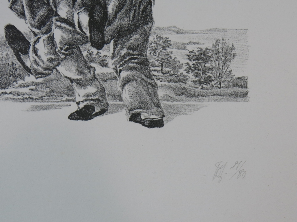 Peter Vos: Litho, Zonder titel kopen? Bied vanaf 70!