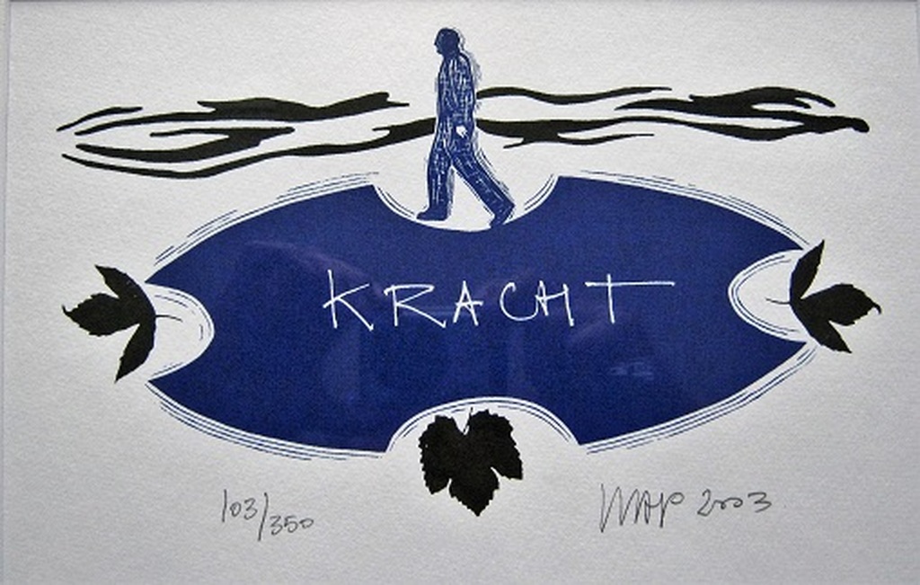 Hans Wap drie zeefdrukken kracht--veiligheid--evenwicht verkocht voor € 45!