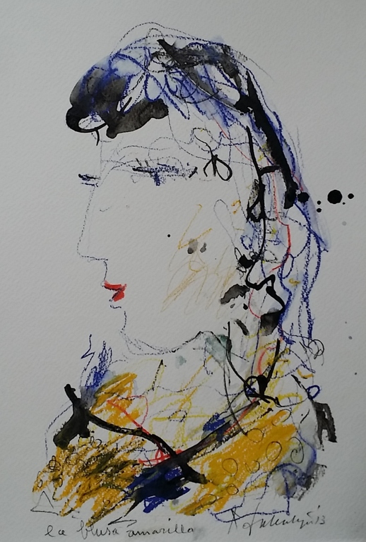 La blusa amarilla kopen? Bied vanaf 100!