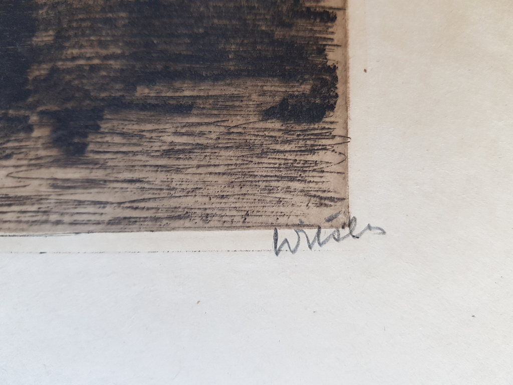 Willem Witsen (1860-1923) - Amsterdamse grachten, ets, handgesigneerd nr. 8 kopen? Bied vanaf 135!