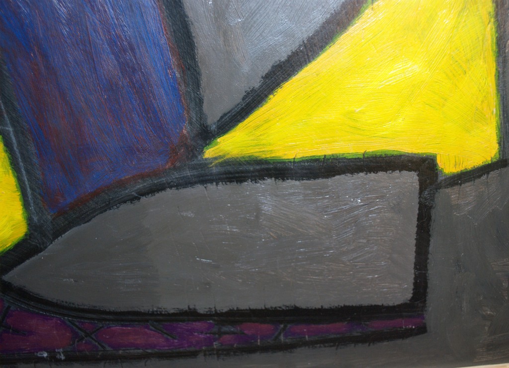 WIL KLAASSEN -ABSTRACT OLIEVERF 60X75 kopen? Bied vanaf 1!