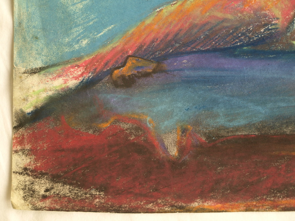 Jan van der Veer: Pastel – Naakte vrouw – gesigneerd – 38 x 58 cm kopen? Bied vanaf 1!