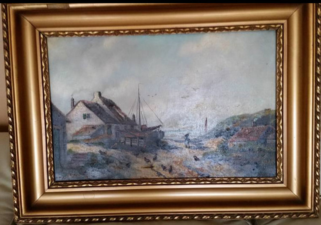 LANDSCHAP SCHILDERIJ DOOR H.H.  ROL kopen? Bied vanaf 50!