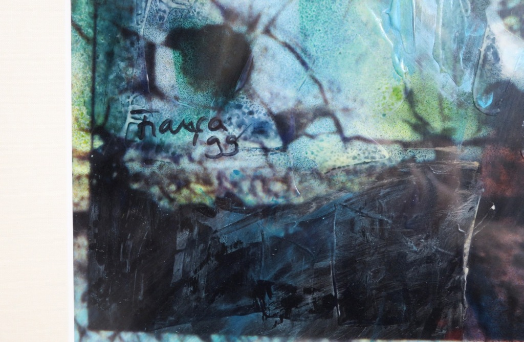 Franca Muller Jabusch: Handbewerkte foto, Fossiled memory - Ingelijst kopen? Bied vanaf 35!