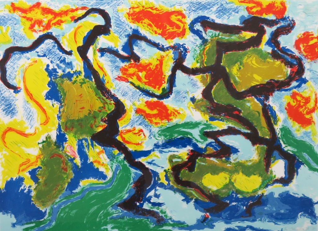 Jan Commandeur: Litho, Z.T. - Ingelijst kopen? Bied vanaf 35!