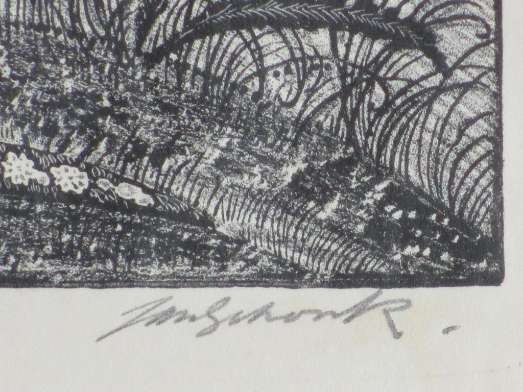 Jan Schonk, Vluchtende Gazelle, Litho kopen? Bied vanaf 65!