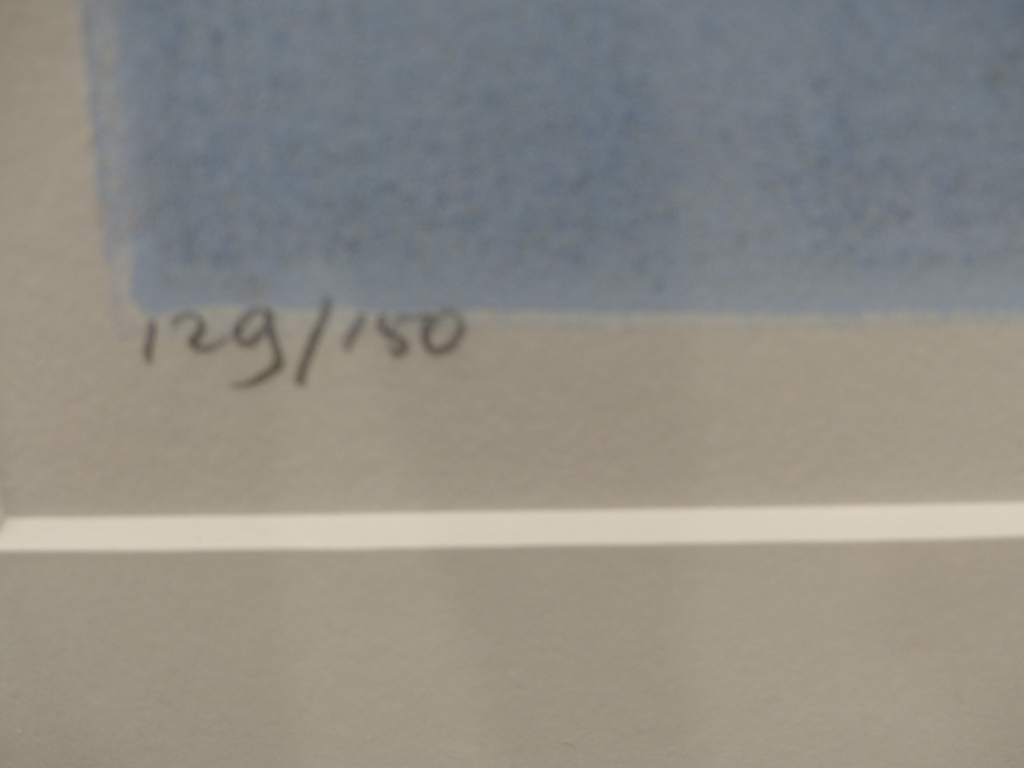Ron v/d Werf,Zeefdruk op papier met zwelinkt, Prelude 1,Ingelijst Handgesigneerd kopen? Bied vanaf 70!