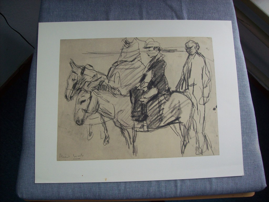 Isaac Israëls {Naar},Map Acht Tekeningen, Koperdiepdruk Procédé, 1965 kopen? Bied vanaf 45!