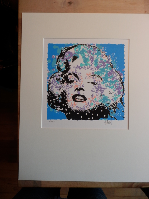 AD van HASSEL  Kleurenzeefdruk  MARYLIN MONROE kopen? Bied vanaf 1!