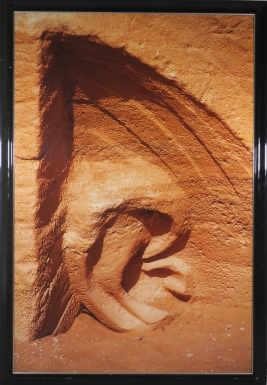 Paul Huf: Foto, Z.T. Oor - Ingelijst (Zeer groot!) verkocht voor € 250!