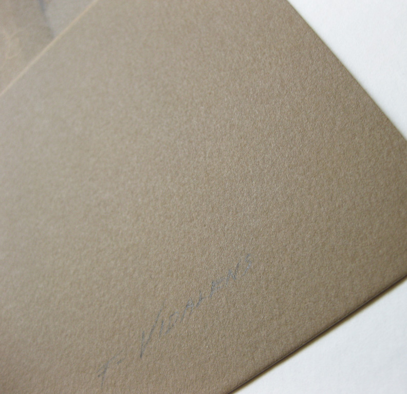 Frédéric Vidalens - " Masche à coudre " - Kleuren litho - Handgesigneerd kopen? Bied vanaf 62!