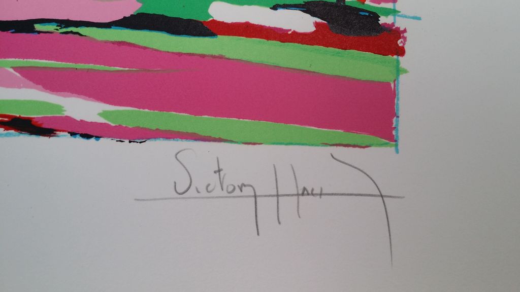 Victor Hasch: Kleurenlitho, Golf de mougins kopen? Bied vanaf 20!