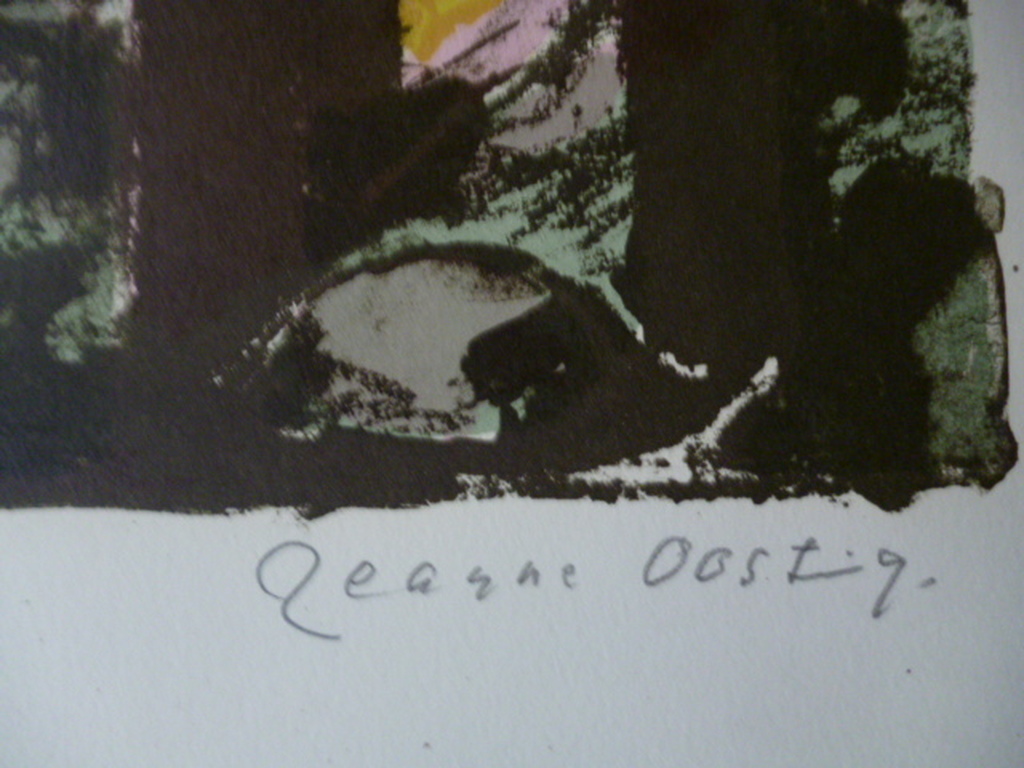 Jeanne Bieruma Oosting - kleurenlitho - De zwarte trekpot kopen? Bied vanaf 100!