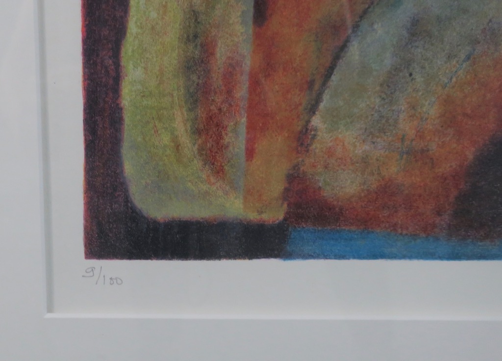 Astrid Engels: Litho, Danseres - Ingelijst kopen? Bied vanaf 80!