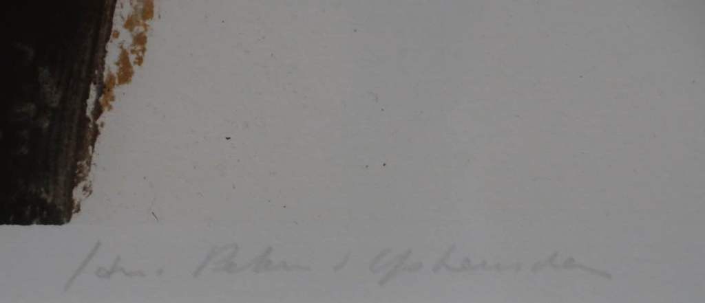 Jan Peter van Opheusden: Litho, Mercedes el Pilar - ingelijst (groot) kopen? Bied vanaf 60!