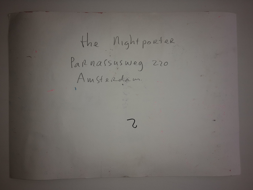 Peter Klashorst - Nightporter - Gemengde techniek op papier - gesigneerd - 2015 kopen? Bied vanaf 55!