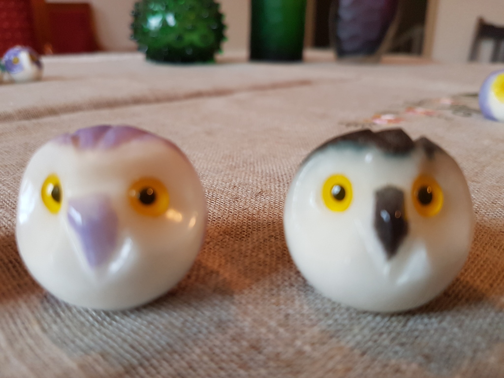 Lot alabaster uil set van 3 pz diameter 3 cm Alabastro Italiano set 23 Volterra  kopen? Bied vanaf 1!