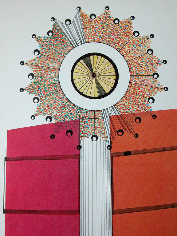 Nils Haglund - Nils Haglund, handgesigneerde litho ‘Begegnung’, oplage 200 kopen? Bied vanaf 10!