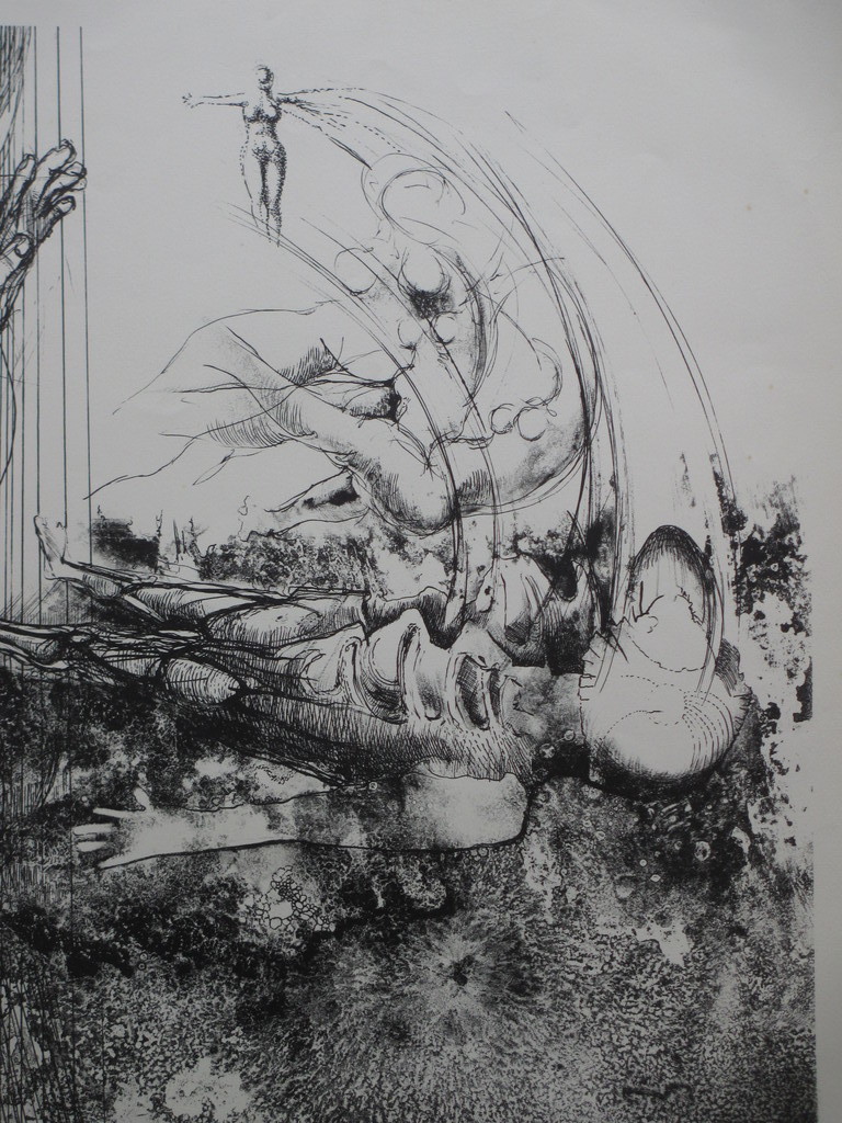 Aat Verhoog, De zondeval, Litho kopen? Bied vanaf 1!