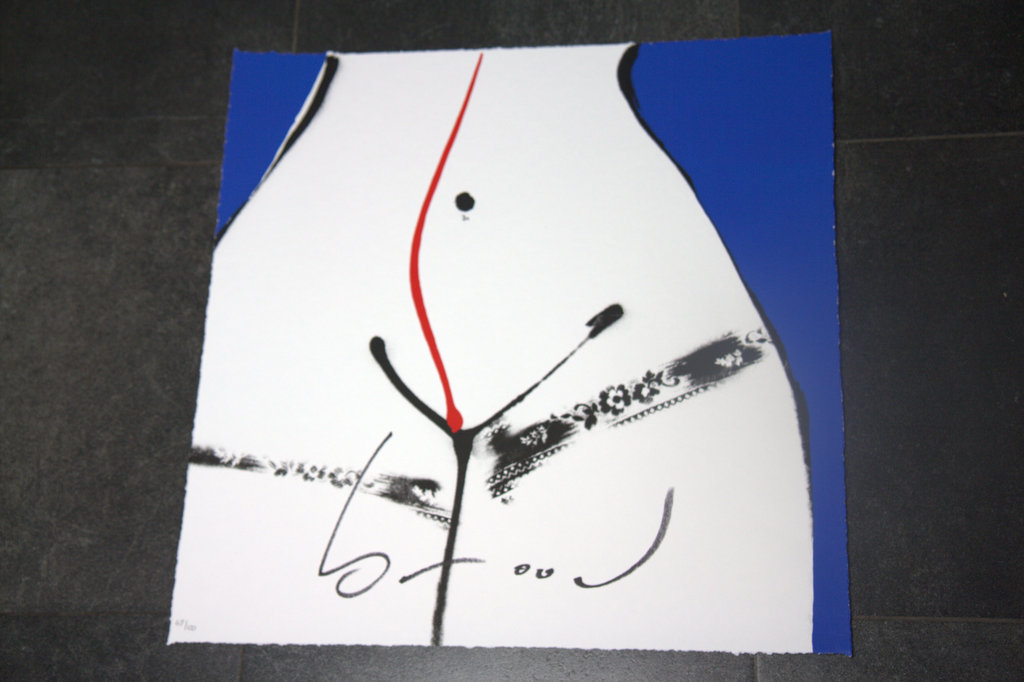 Herman Brood, grote zeefdruk HIPS - 48/100 - handgesigneerd met certificaat kopen? Bied vanaf 225!