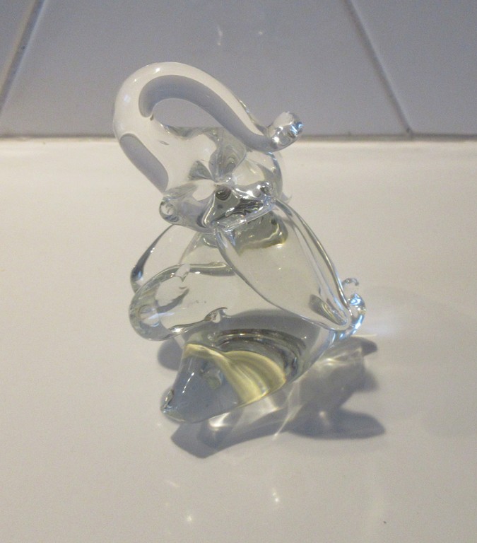 Pfeiffer Glas - Kristallen presse papier van een zittend olifantje kopen? Bied vanaf 15!