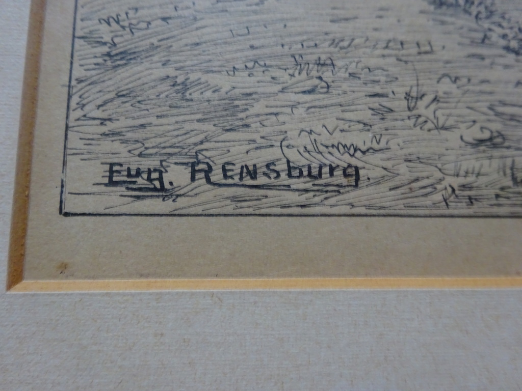 Eugene Rensburg  (  1872 – 1956 ) - ‘t Polderhuis b/h. Rijksmuseum. kopen? Bied vanaf 1!