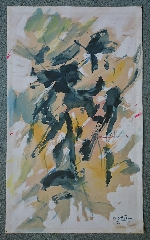 Fischer, abstract 1 + 2 - 1964 kopen? Bied vanaf 1!