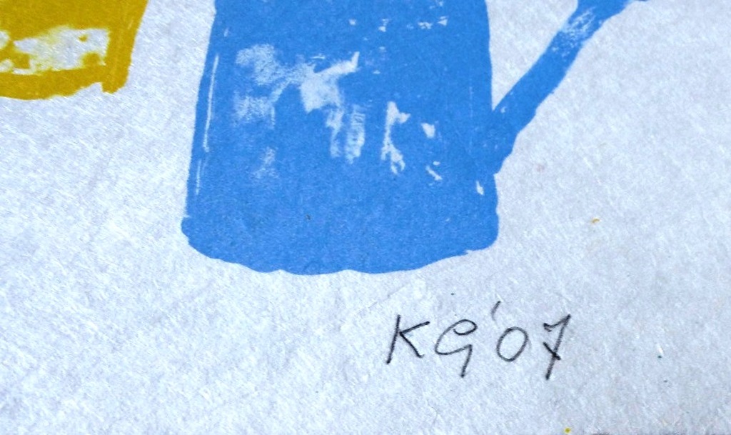 Klaas Gubbels, Litho: De Gieters, 2007, handgesigneerd kopen? Bied vanaf 90!